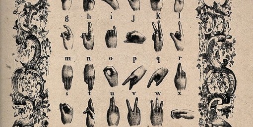 Table de la langue des signes française